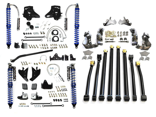 Jeep JK High Clearance Pro Long Arm 07-18 Wrangler JK Black EVO Mfg