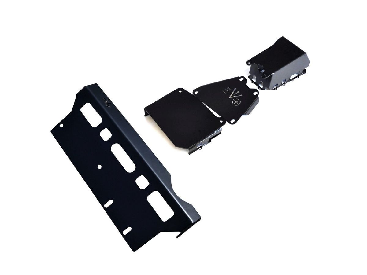 Jeep JK Long Arm Compatible Protek Skid System 07-11 Wrangler JK Auto Transmission EVO Manufacturing