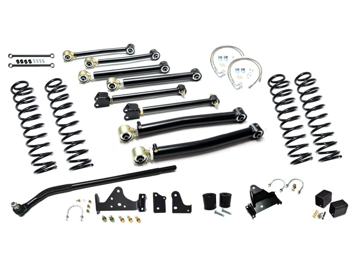 Jeep JK Enforcer Kit 3.0 Inch with Draglink Flip Stage 3 07-18 Wrangler JK EVO Manufacturing