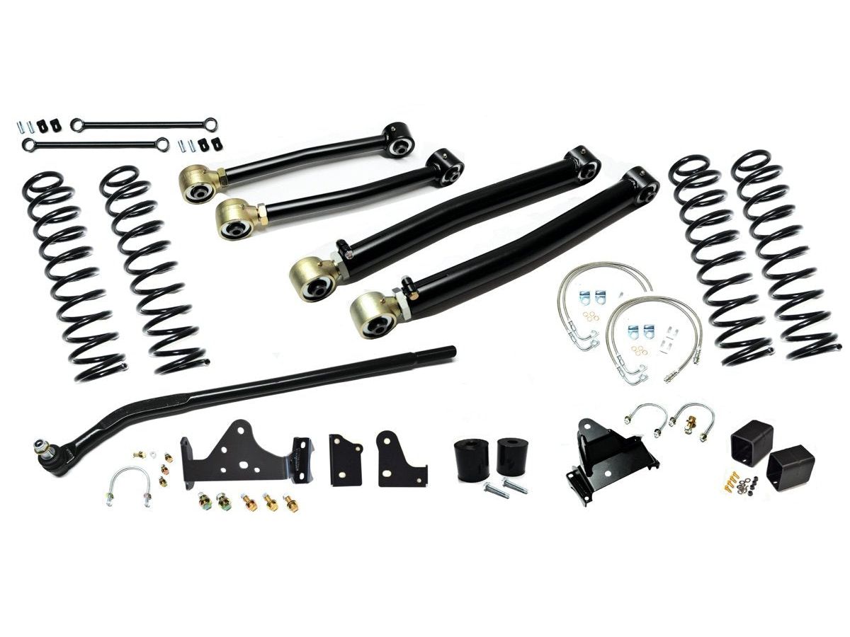 Jeep JK Enforcer Kit 4.0 Inch with Draglink Flip Stage 2 07-18 Wrangler JK EVO Manufacturing