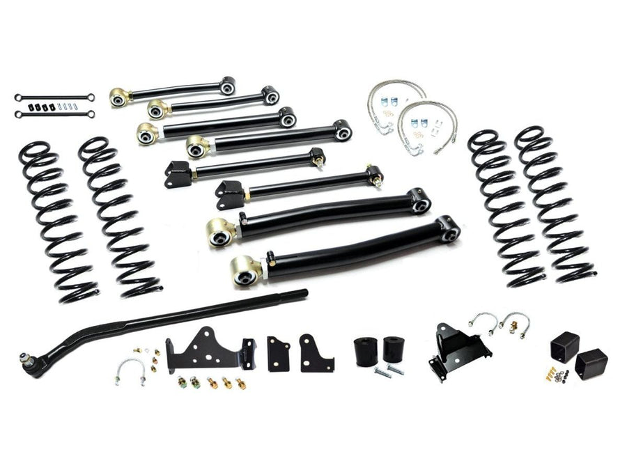 Jeep JK Enforcer Kit 4.0 Inch with Draglink Flip Stage 3 07-18 Wrangler JK EVO Manufacturing