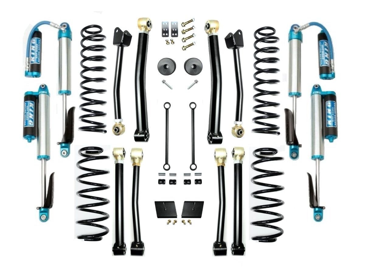 18-Present Jeep Wrangler JL 2.5 Inch Enforcer 4XE Lift Stage 4 with EVO SPEC King 2.5 Shocks EVO Manufacturing