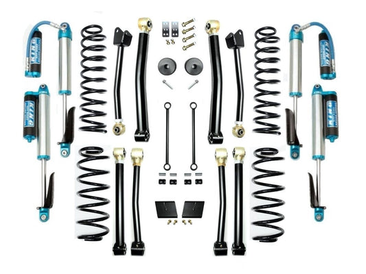 18-Present Jeep Wrangler JL 2.5 Inch Enforcer 4XE Lift Stage 4 with EVO SPEC King 2.5 Shocks EVO Manufacturing