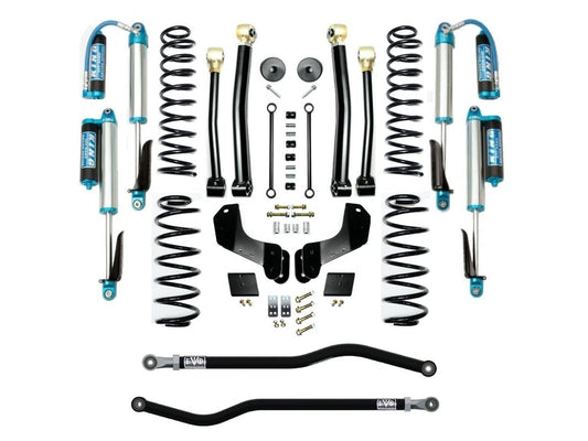 18-Present Jeep Wrangler JL 2.5 Inch Enforcer 4XE Lift Stage 4 Plus with EVO SPEC King 2.5 Shocks EVO Manufacturing