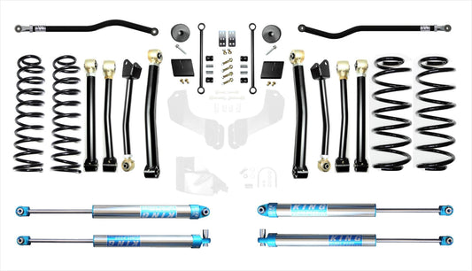 18-Present Jeep Wrangler JL 2.5 Inch Enforcer 4XE Lift Stage 4 Plus with EVO SPEC King 2.0 Shocks EVO Manufacturing