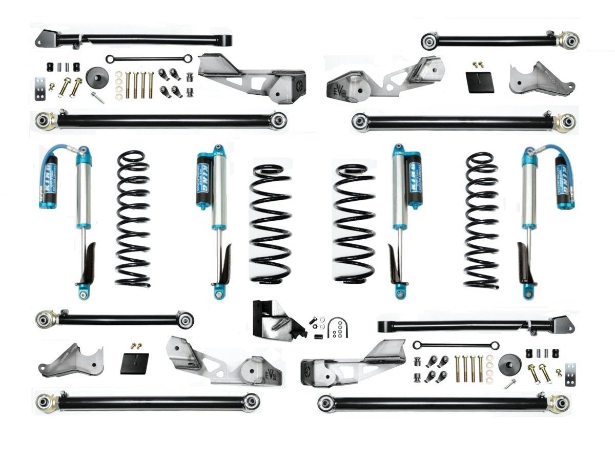 Jeep JL Unlmited 2.5 Inch JLU High Clearance Long Arm 4 Door with Spec King Shocks 18-Present Wrangler JL Unlimited EVO Manufacturing