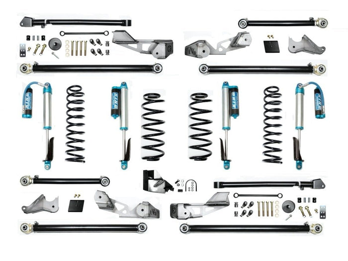 Jeep JL Unlmited 2.5 Inch JLU High Clearance Long Arm 4 Door with Spec King Shocks 18-Present Wrangler JL Unlimited EVO Manufacturing