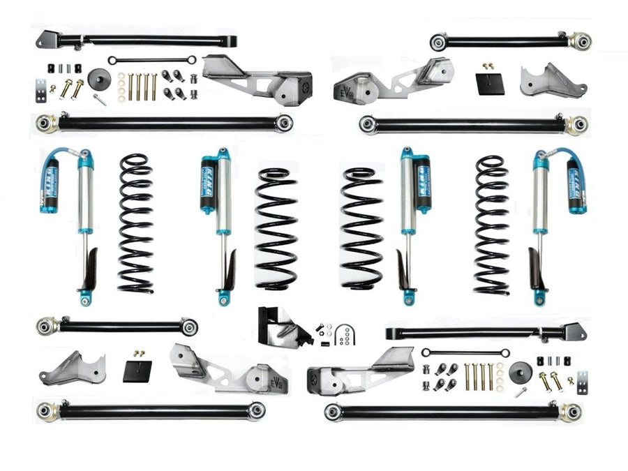 Jeep JL Unlmited 2.5 Inch JLU High Clearance Long Arm 4 Door with Spec King Shocks 18-Present Wrangler JL Unlimited EVO Manufacturing