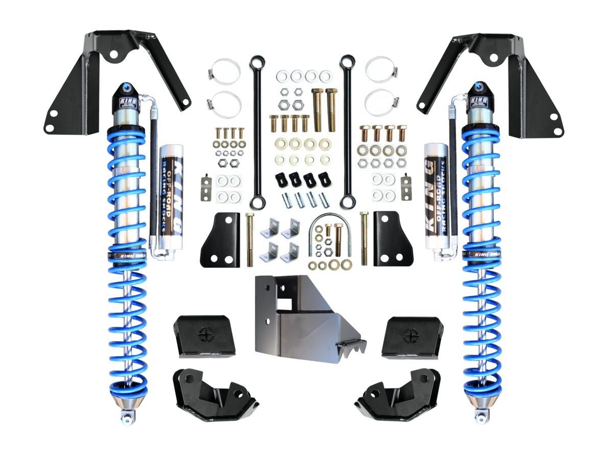 Jeep JL NV2514 Rear Bolt-On Coilover Kit 18-Present Wrangler JL Black EVO Manufacturing