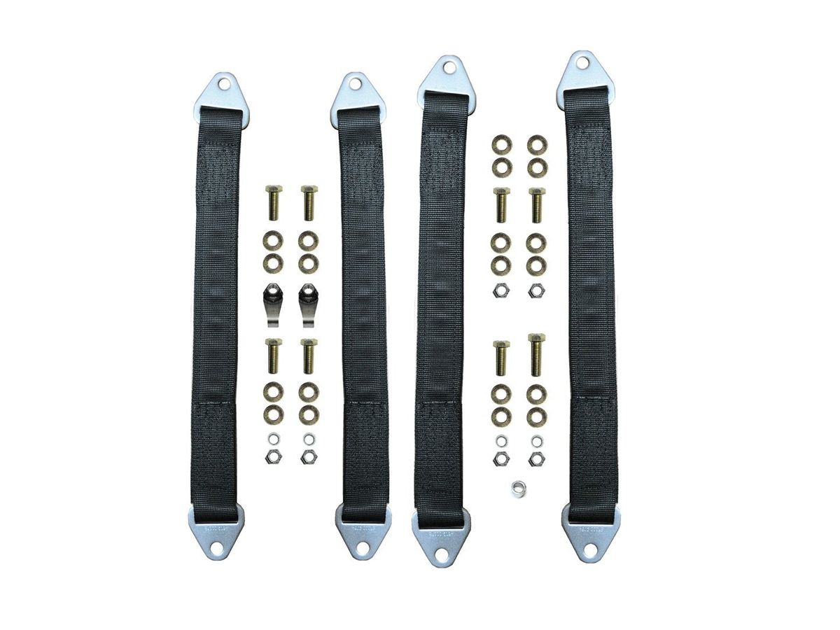 Jeep JL C/O Limit Strap Kit Front and Rear Set 18-Present Wrangler JL EVO Manufacturing
