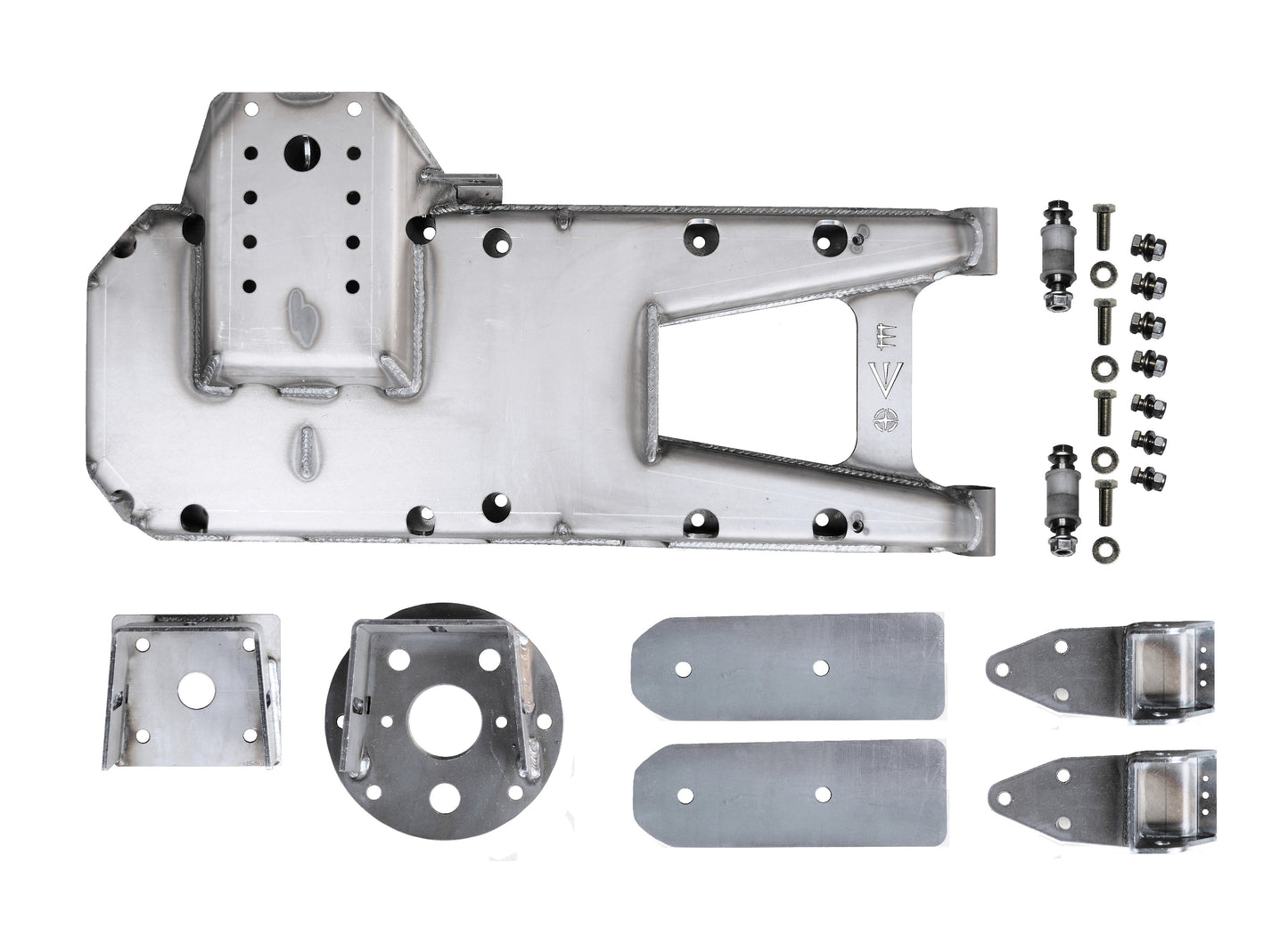Jeep JL HD Hinge Tire Carrier 18-Present Wrangler JL Raw EVO Manufacturing