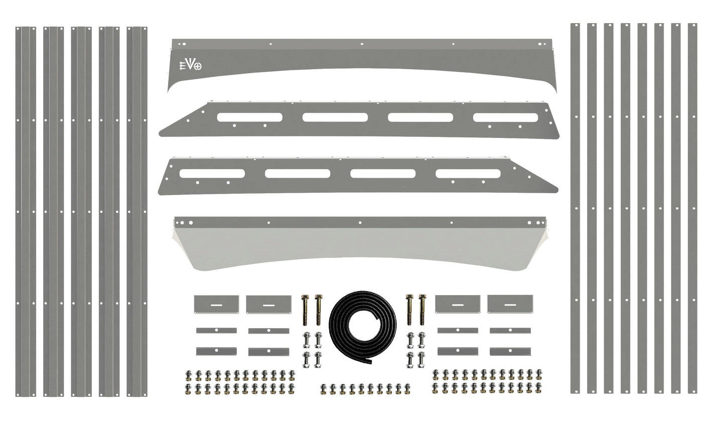 Jeep JL Unlimited Trail Roof Rack 18-Present Wrangler JL Unlimited Raw EVO Manufacturing
