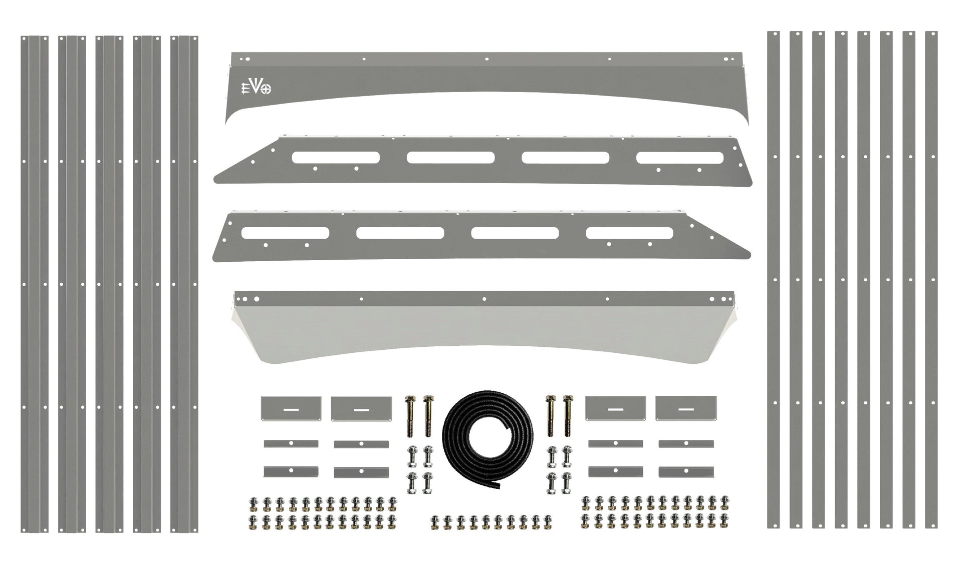 Jeep JL Unlimited Trail Roof Rack 18-Present Wrangler JL Unlimited Raw EVO Manufacturing