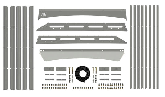 Jeep JL Unlimited Trail Roof Rack 18-Present Wrangler JL Unlimited Raw EVO Manufacturing