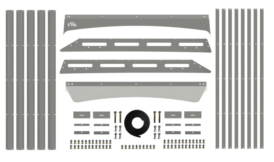 Jeep JL Unlimited Trail Roof Rack 18-Present Wrangler JL Unlimited Raw EVO Manufacturing