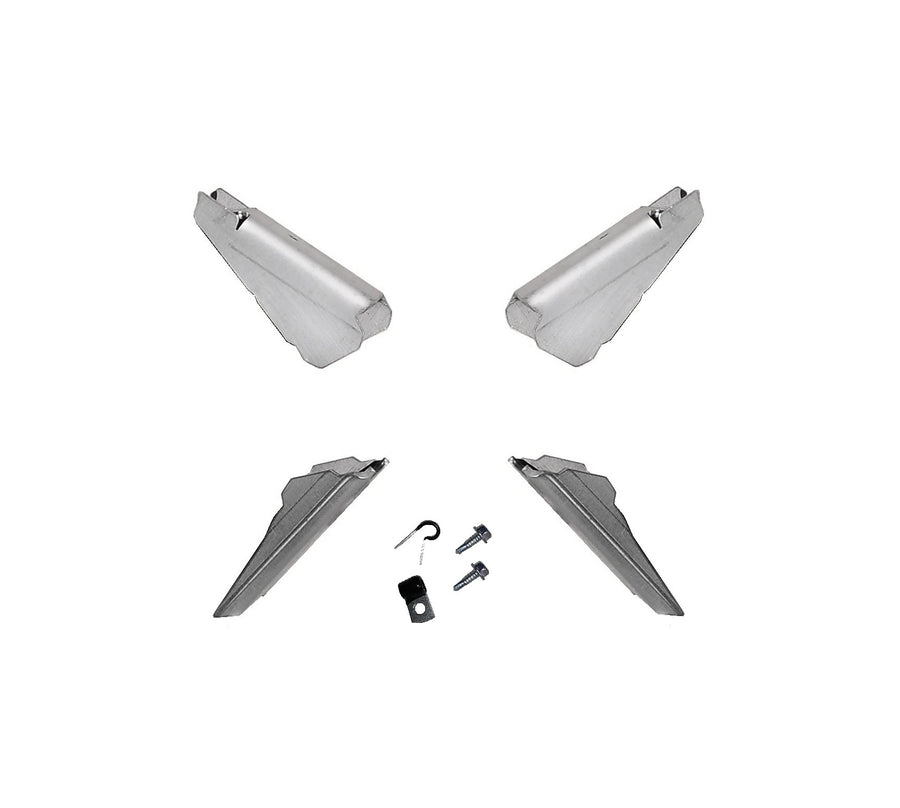 Jeep JL C2 Axle End Forging Gusset Set 18-Pres Wrangler JL EVO Mfg