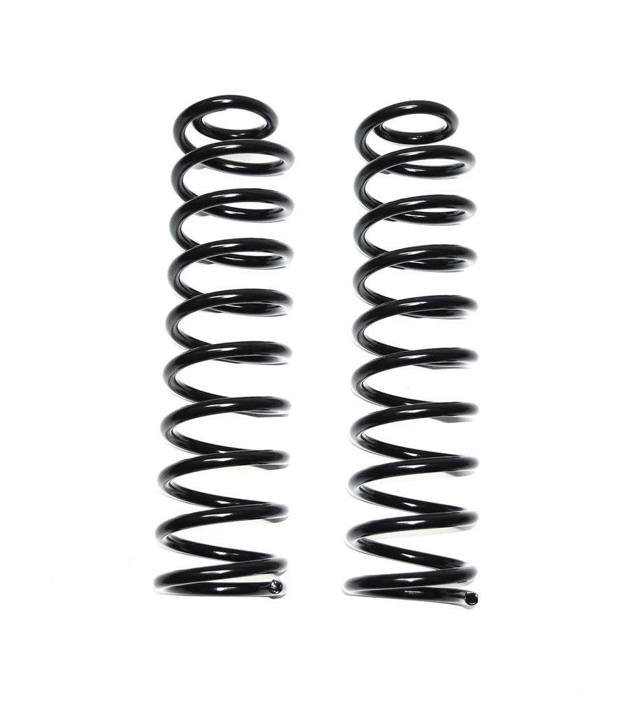 Jeep JL 4.5 Inch Front Coil Springs Plush Ride Spring 18-Pres Wrangler JL Pair with Supports EVO Mfg