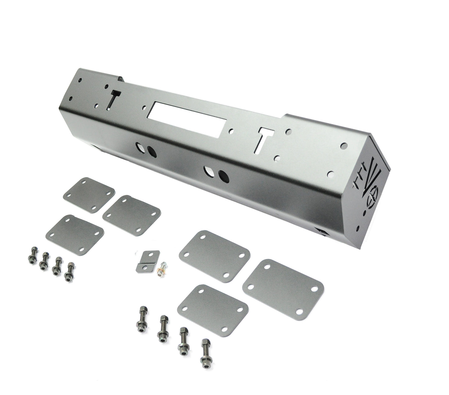 1/4 Pounder Front Bumper for Jeep Wrangler JK JL Gladiator JT Raw EVO Mfg