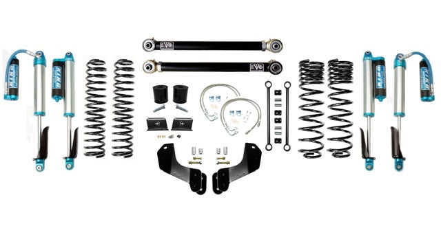 Jeep Gladiator JT 2.5 Inch Lift Kit 2020-Pres Gladiator Enforcer Overland Lift Stage 2 w/ EVO SPEC 2.5 King Shocks EVO Mfg