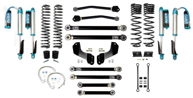 Jeep Gladiator JT 2.5 Inch Lift Kit 2020-Pres Gladiator Enforcer Overland Lift Stage 4 w/ EVO SPEC 2.5 King Shocks EVO Mfg