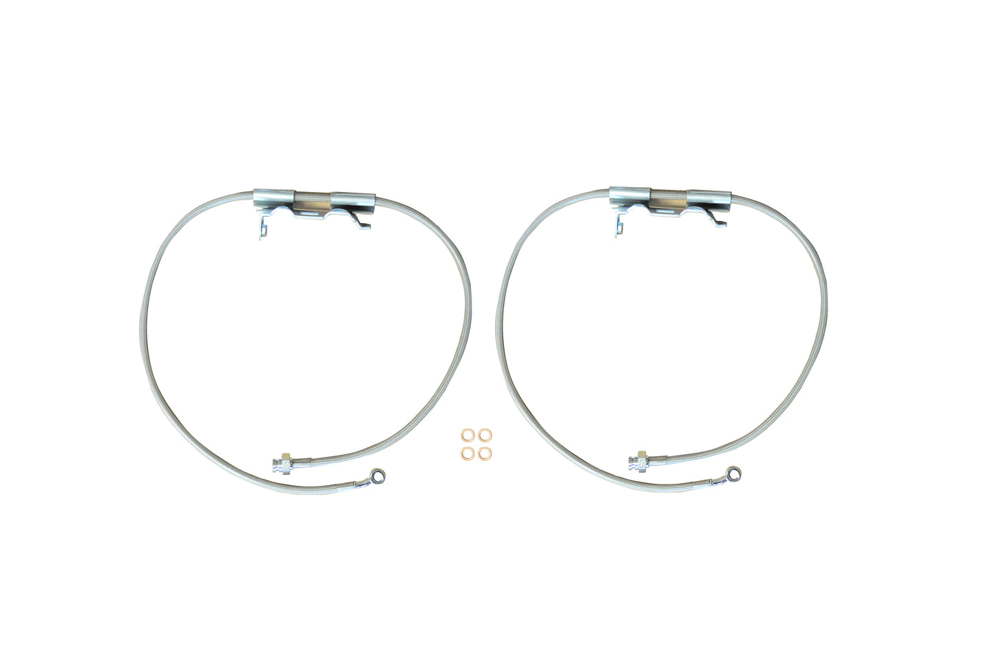 Jeep Wrangler JL and JT Gladiator Front Brakeline Pair D44 for 2-5 Inch Lift EVO Manufacturing