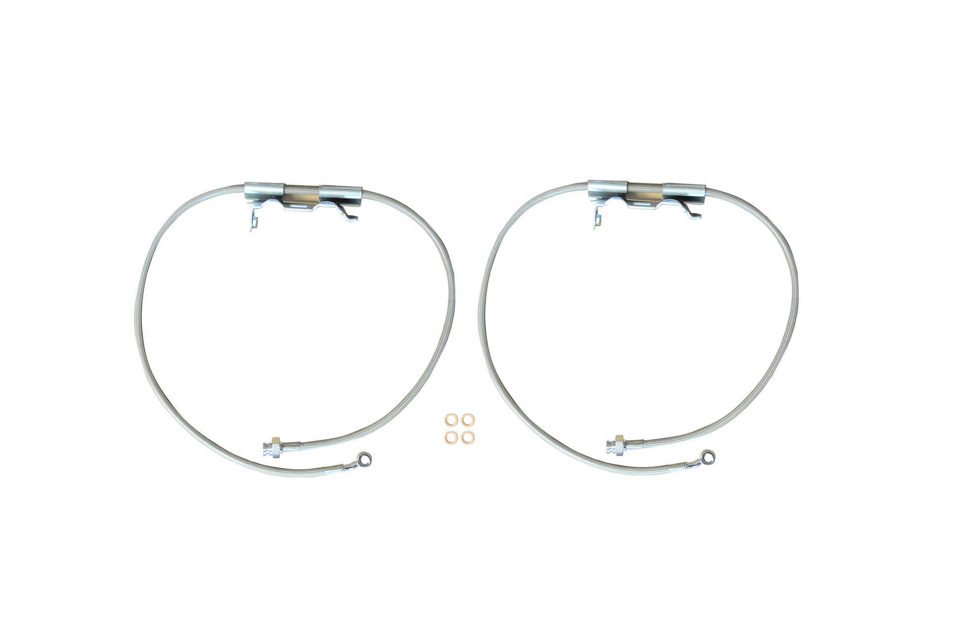 Jeep Wrangler JL and JT Gladiator Front Brakeline Pair D44 for 2-5 Inch Lift EVO Manufacturing