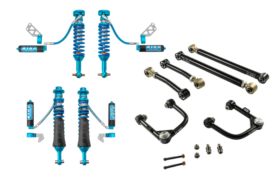 Ford Bronco Enforcer Stage 3 with 2.5 Inch King Shocks Compression Adjusters EVO Manufacturing