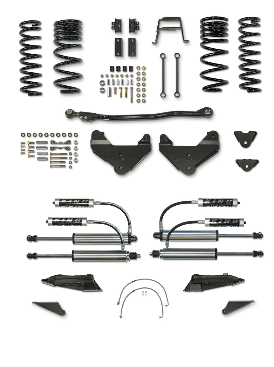 2019-Present Ram 2500 Diesel 3.5 Inch Lift with King 3.0 Inch Remote Reservoir Shocks EVO Manufacturing
