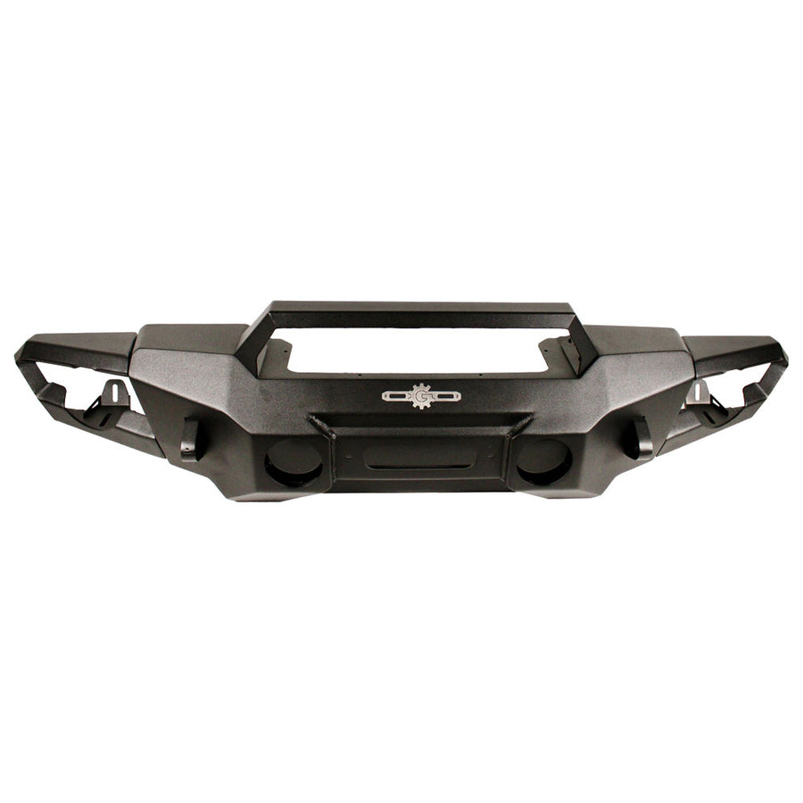 Mid Front Bumper With Winch Plate For 18-25 Jeep Wrangler JL 2-4 Door 20-25 Gladiator