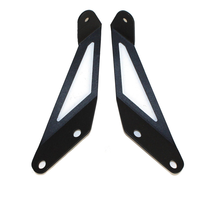Fishbone Offroad Hood Light Mount Brackets for 2007-2018 Jeep Wrangler FB21066