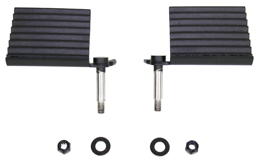 Fishbone Offroad Foot Peg Set for 1976-2006 Jeep CJ, Wrangler YJ, TJ & LJ FB21078