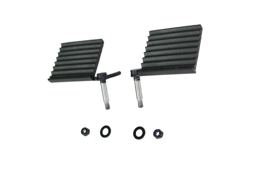 Fishbone Offroad Foot Peg Set for 2018 & Up Jeep Wrangler JL/Wrangler Unlimited JLU, 2020 & Up Jeep Gladiator JT FB21082