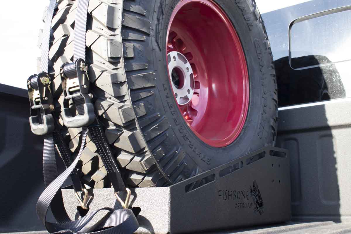 Fishbone Offroad Universal In-Bed Tire Carrier FB21301