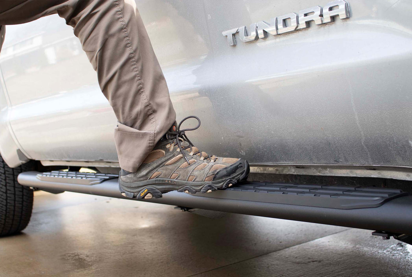Fishbone Offroad Oval Side Steps for 2007-2021 Toyota Tundra CREW MAX CAB FB21387