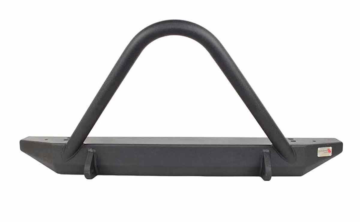 Fishbone Offroad Piranha Front Winch Bumper with Stinger for 1997-2006 Jeep Wrangler FB22047