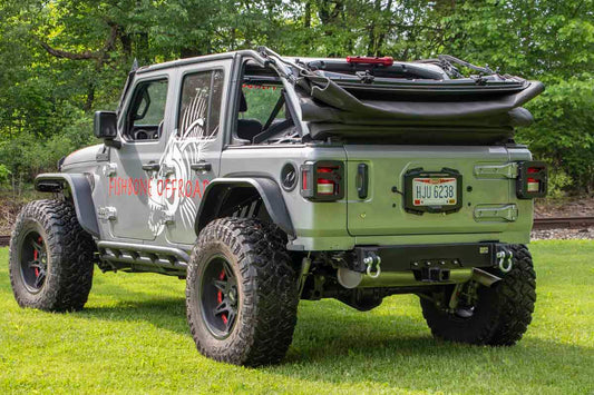 Fishbone Offroad Rear Bumper Delete for 2018-Up Jeep Wrangler FB22179