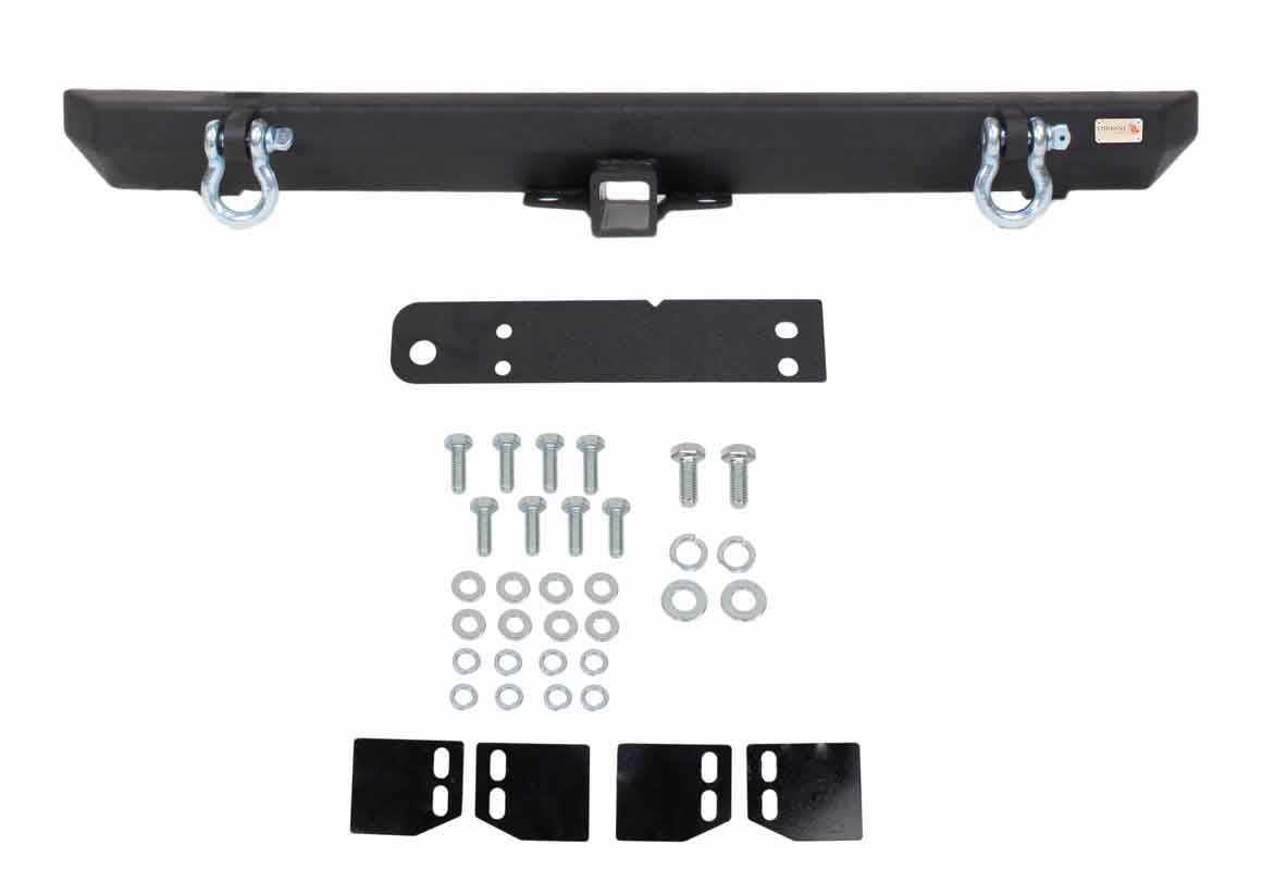 Fishbone Offroad Rear Bumper For 1987-2006 Jeep Wrangler FB22217