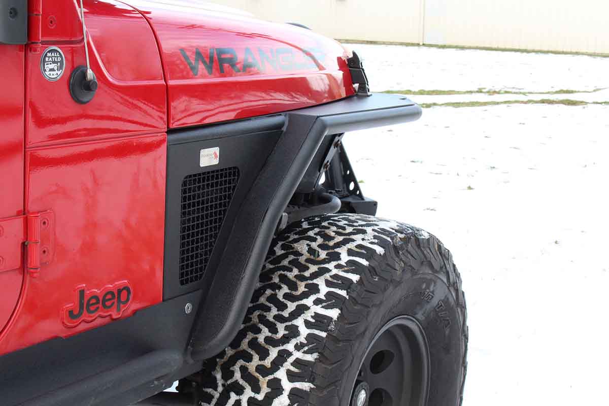 Fishbone Offroad Rear Tube Fender Set for 1997-2006 Jeep Wrangler FB23029R