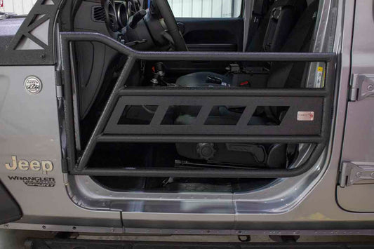 Fishbone Offroad Front Tube Doors for 2018-2025 Jeep Wrangler JL FB24087