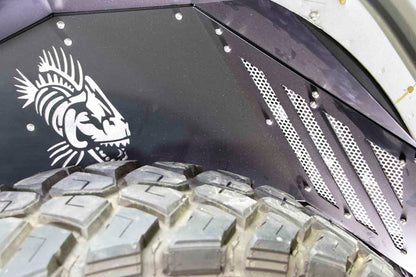 Fishbone Offroad RAW Aluminum Inner Fenders for 2018 & Up Jeep Wrangler/Gladiator FB33192F