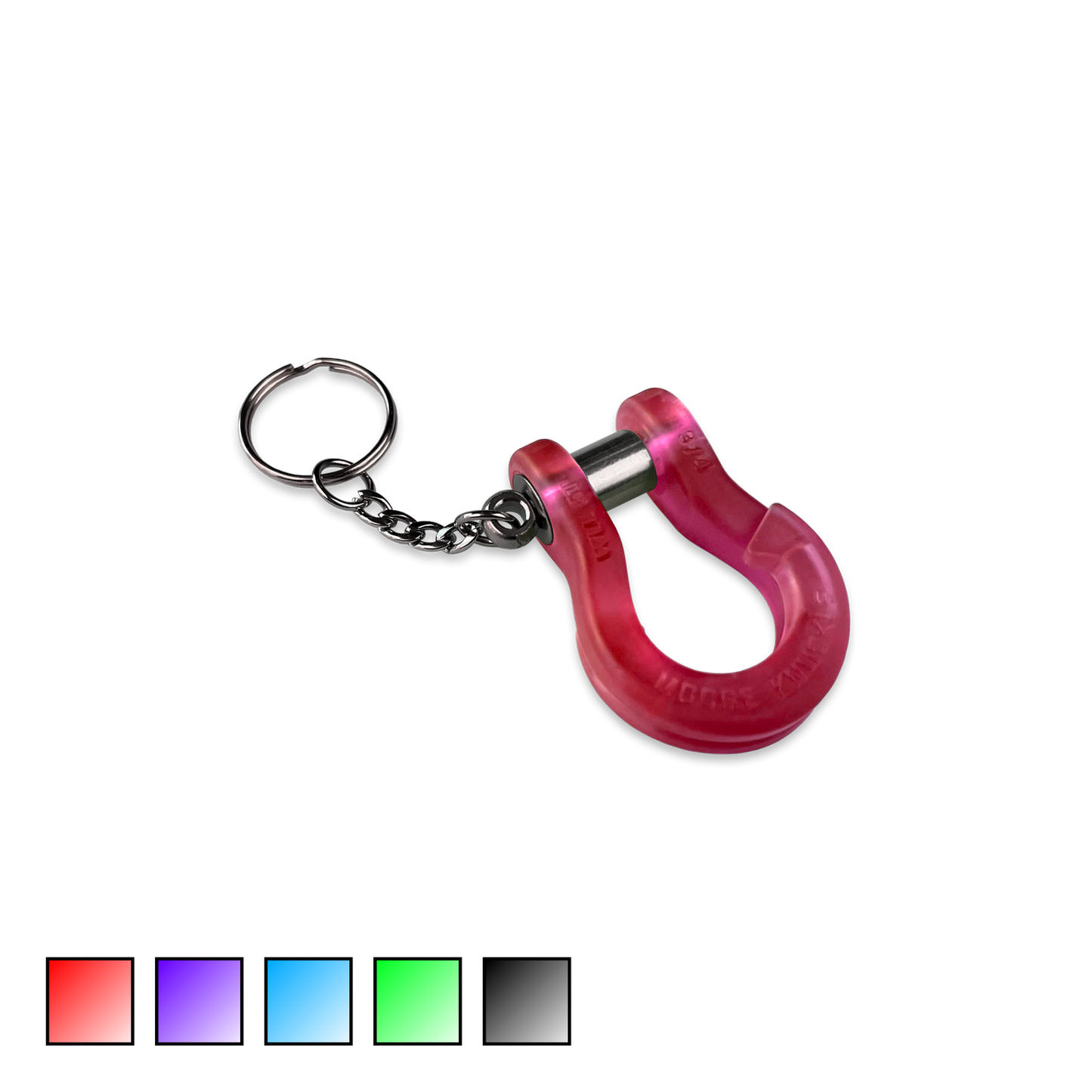 Jowl Split Shackle Key Chain Moose Knuckle Offroad