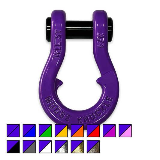 Jowl Recovery Split Shackle 3/4 Grape Escape Moose Knuckle Offroad