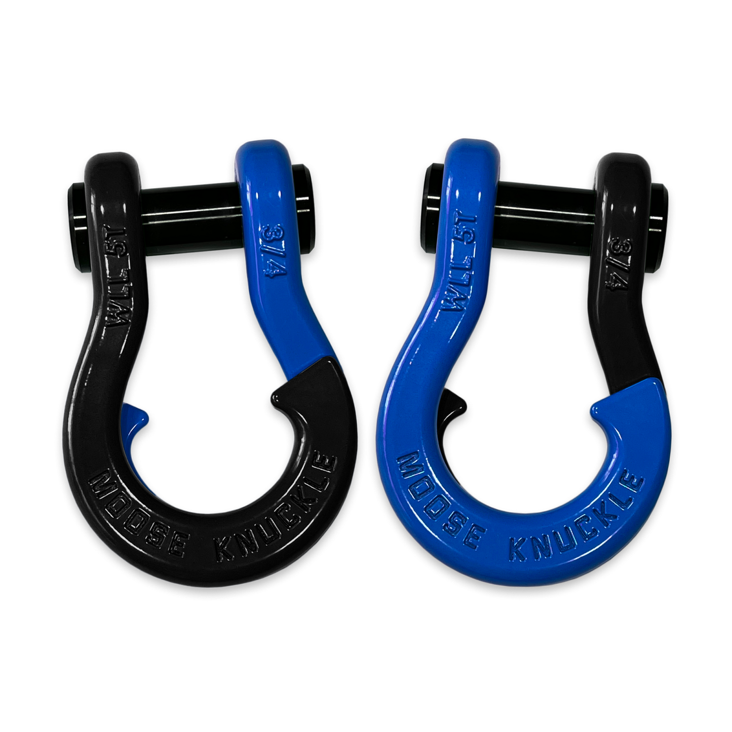 Jowl Recovery Split Shackle 3/4 Black Hole Moose Knuckle Offroad