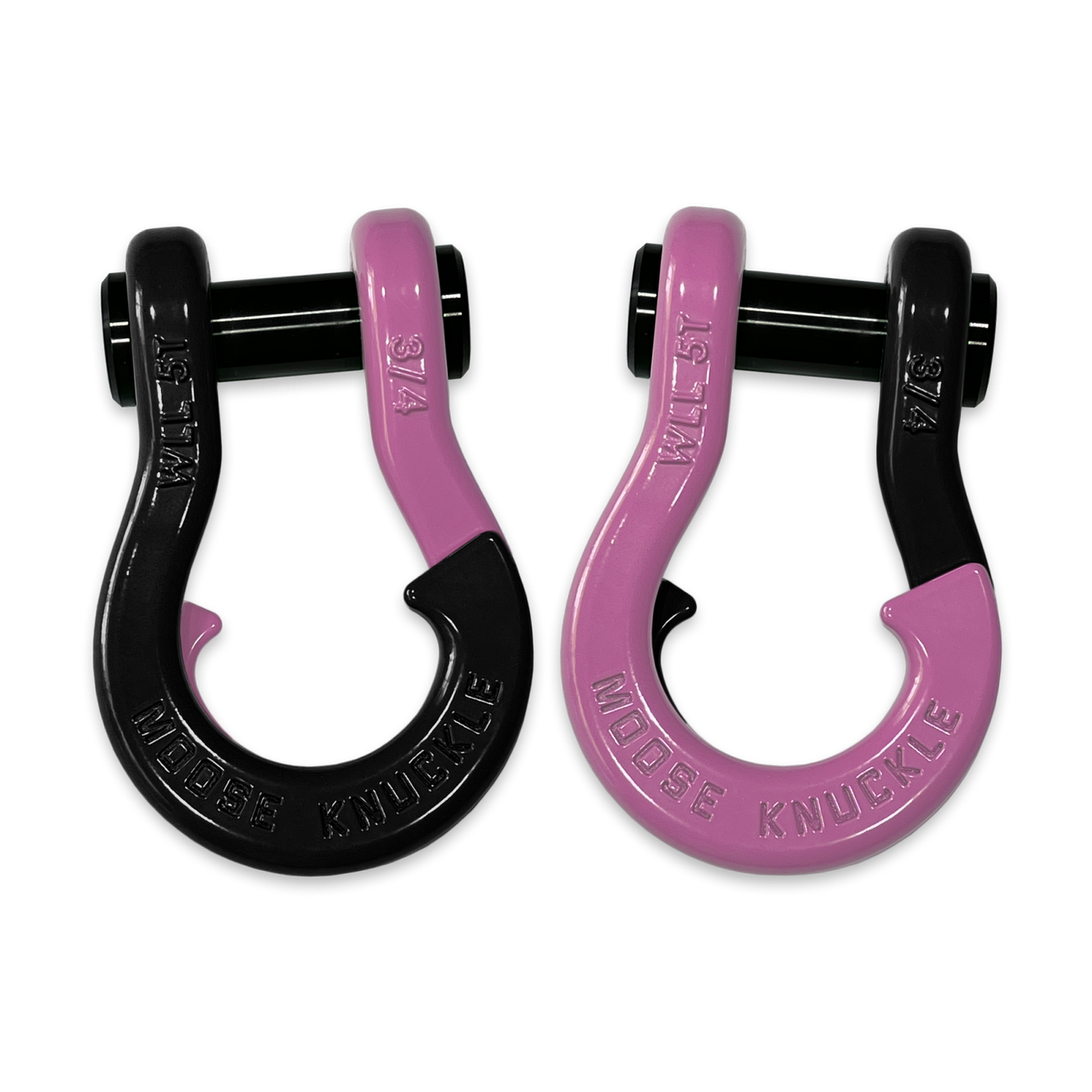 Jowl Recovery Split Shackle 3/4 Black Hole Moose Knuckle Offroad