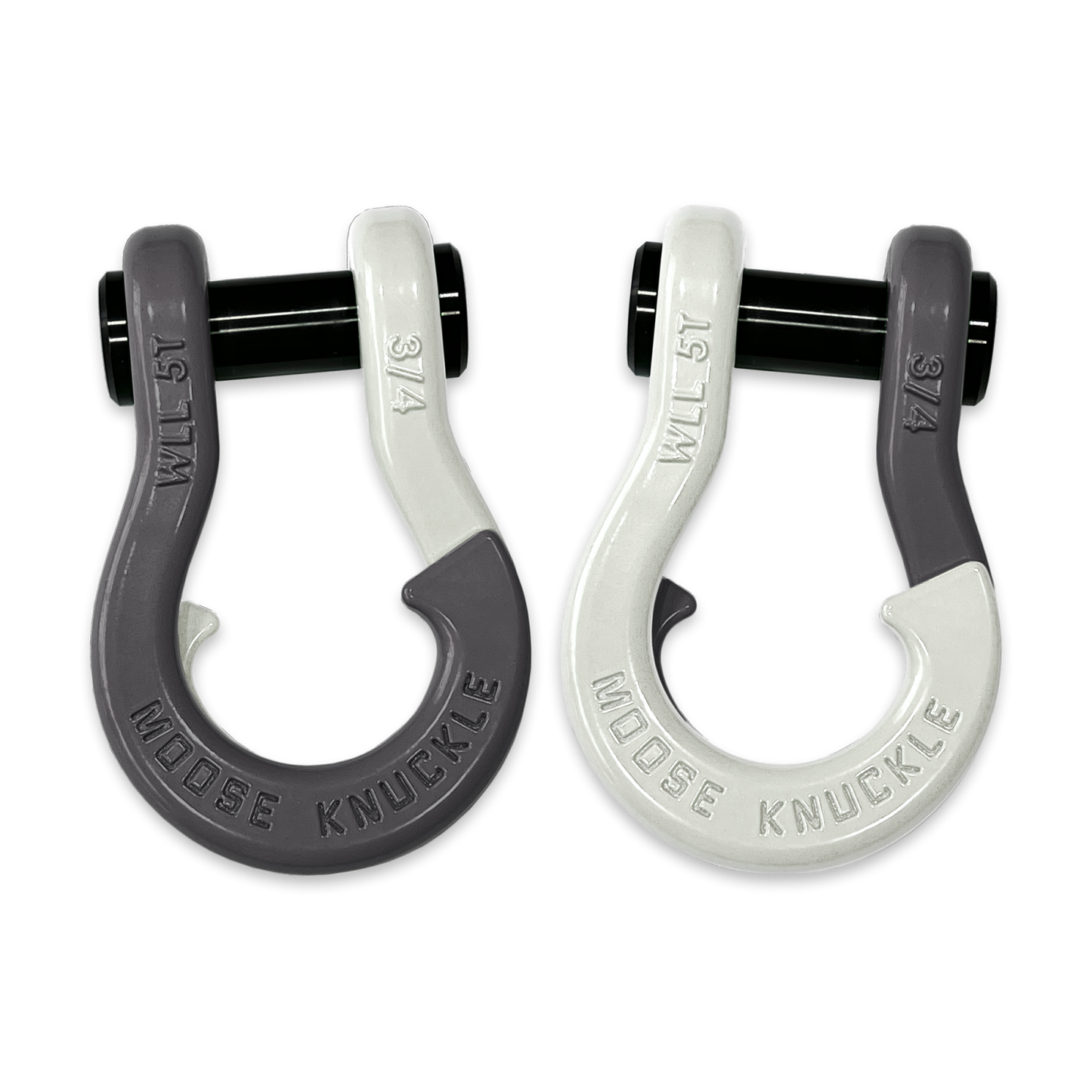 Jowl Recovery Split Shackle 3/4 Gun Gray Moose Knuckle Offroad