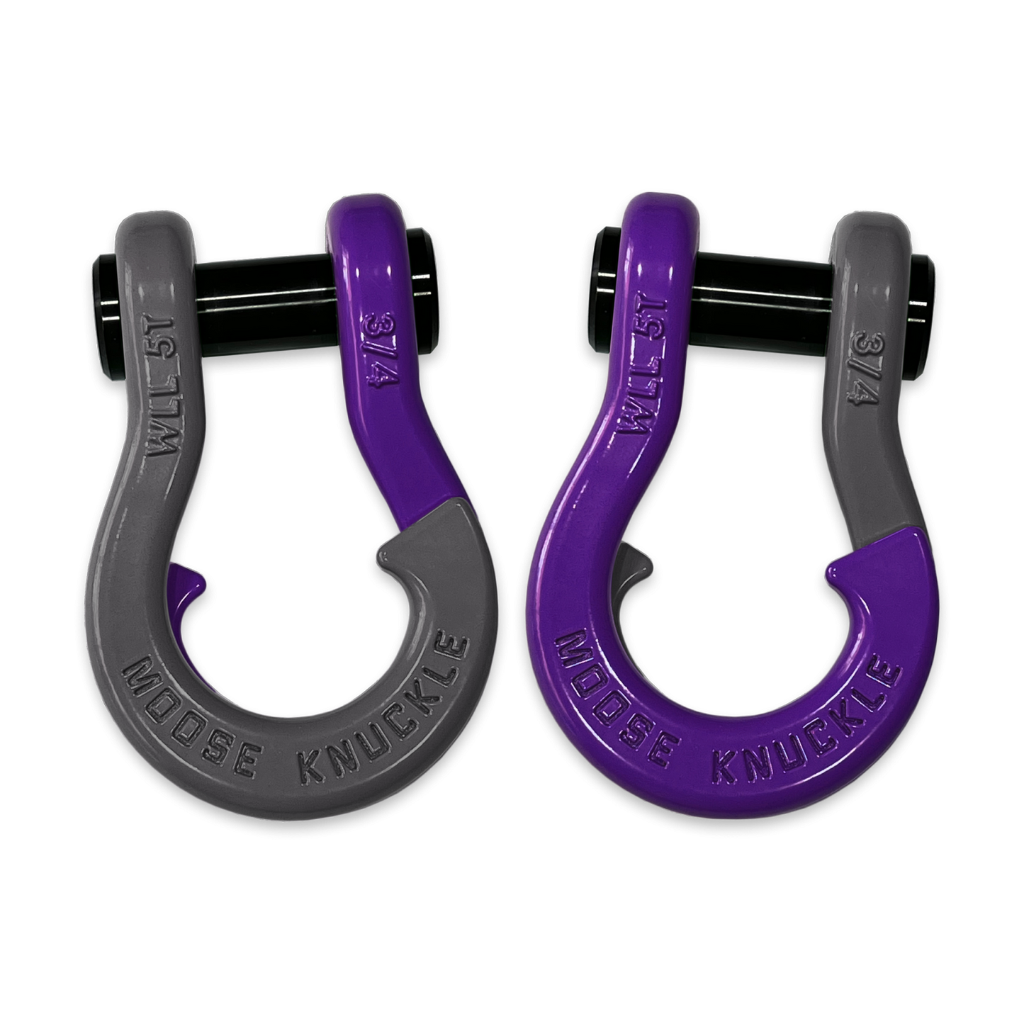 Jowl Recovery Split Shackle 3/4 Gun Gray Moose Knuckle Offroad
