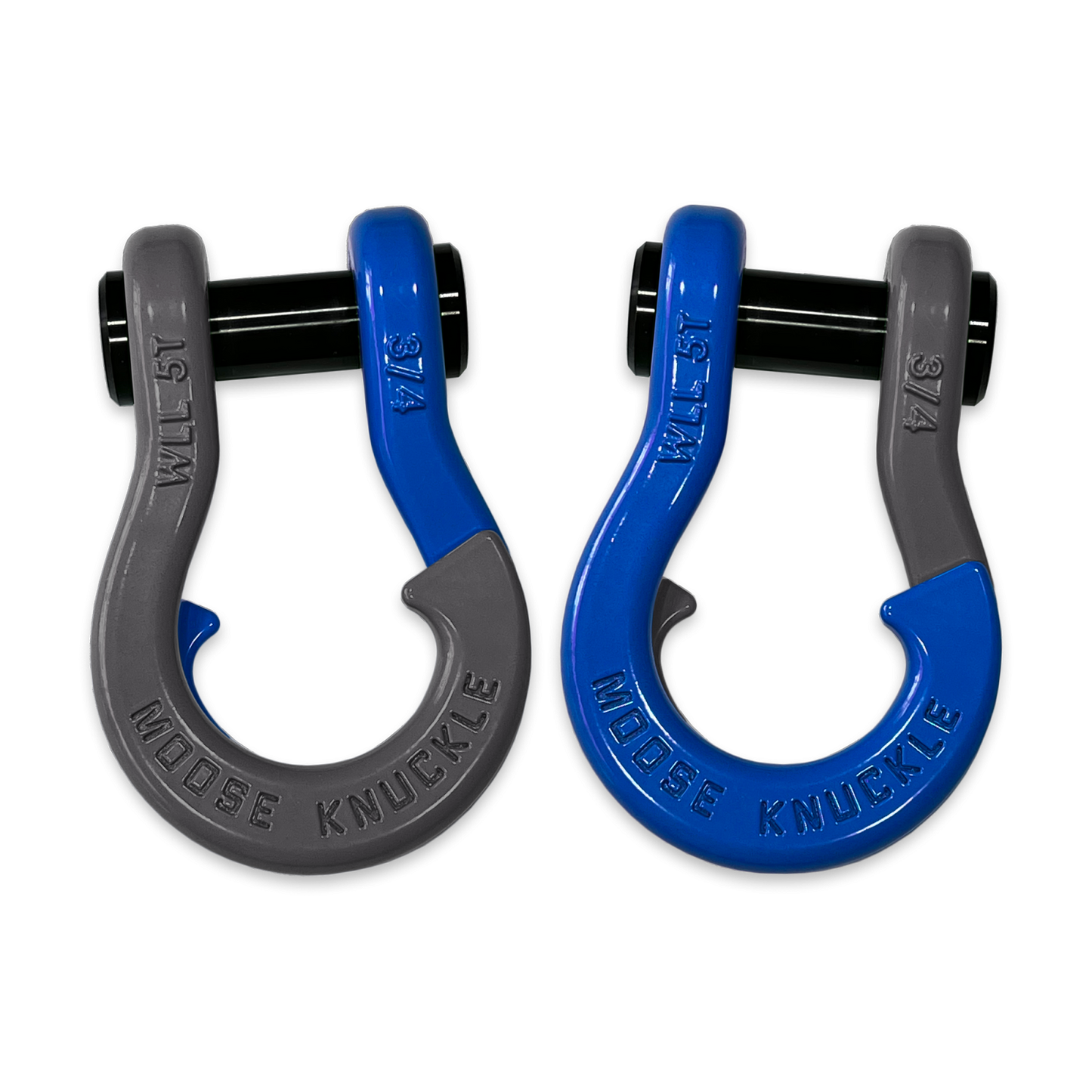 Jowl Recovery Split Shackle 3/4 Gun Gray Moose Knuckle Offroad