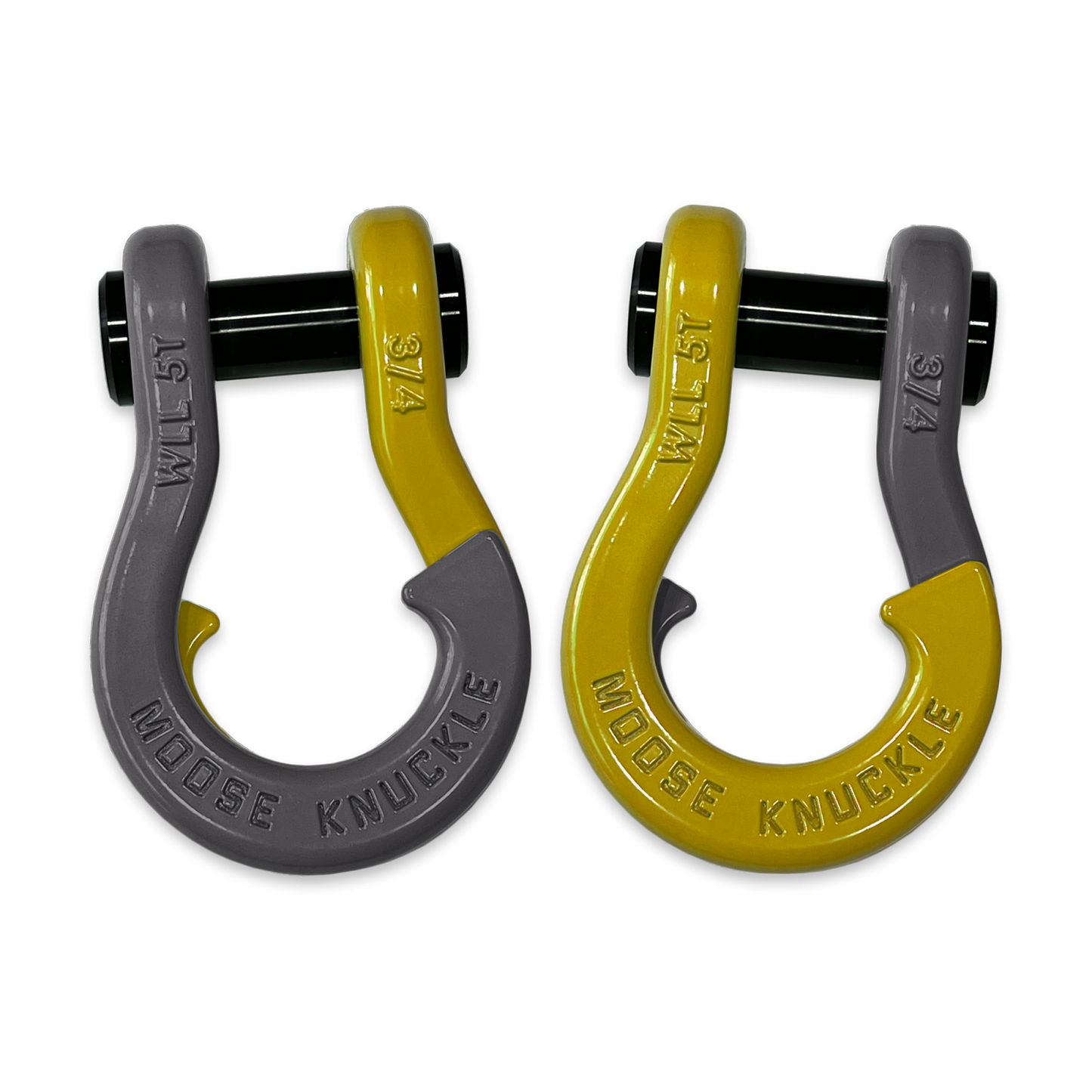 Jowl Recovery Split Shackle 3/4 Gun Gray Moose Knuckle Offroad