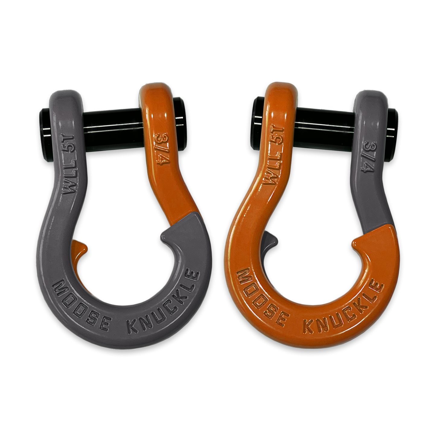 Jowl Recovery Split Shackle 3/4 Gun Gray Moose Knuckle Offroad