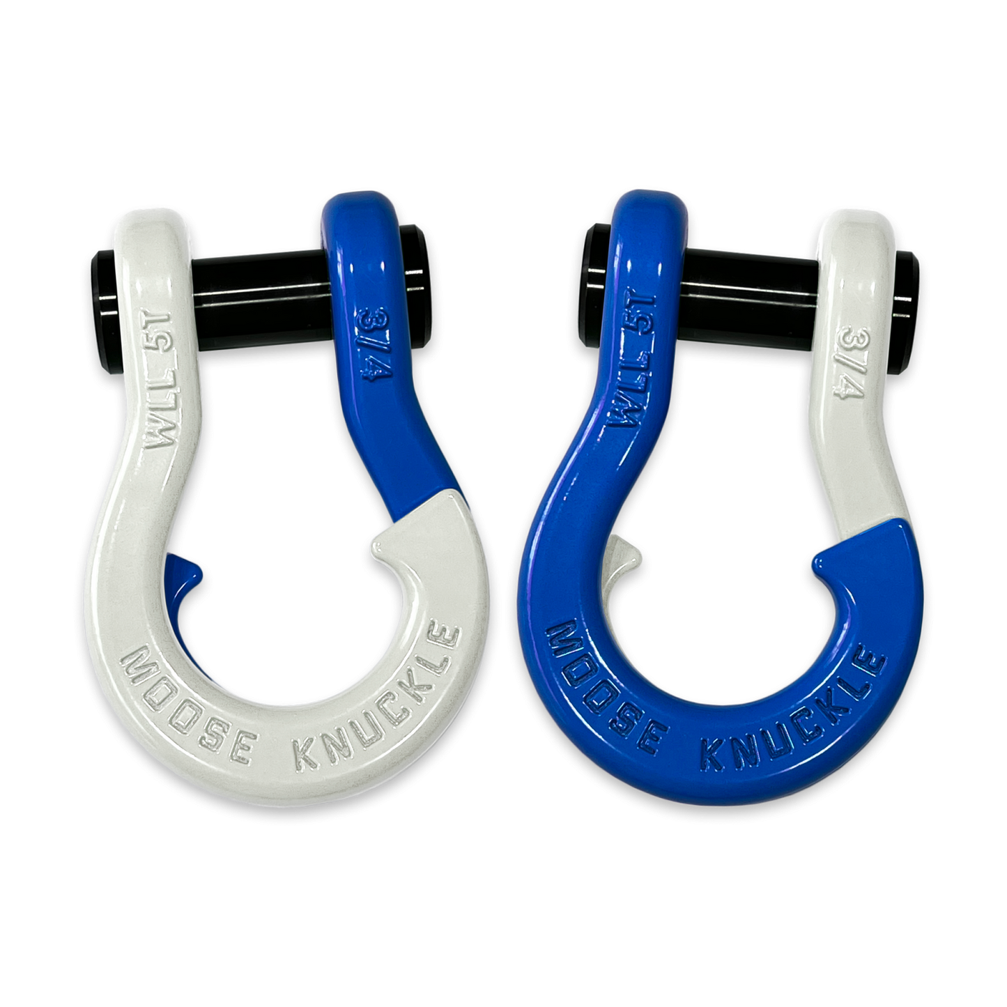 Jowl Recovery Split Shackle 3/4 Pure White Moose Knuckle Offroad